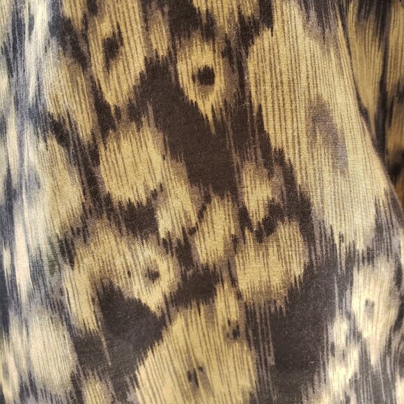 T TAHARI - Silk/cotton blend ruffle blouse - Picture 9 of 11